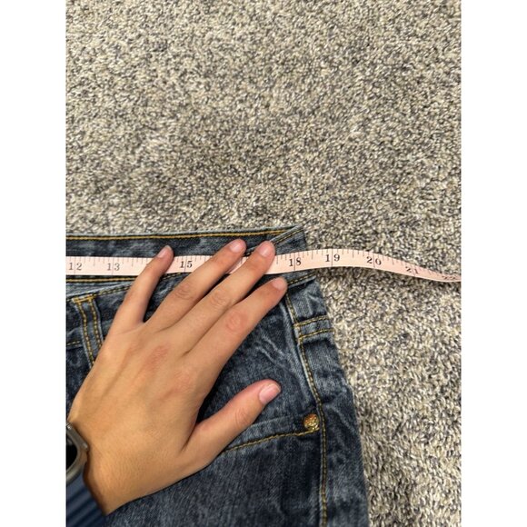 Vintage Y2K PNB Nation Medium Wash Denim Size 38x33 - Picture 6 of 8